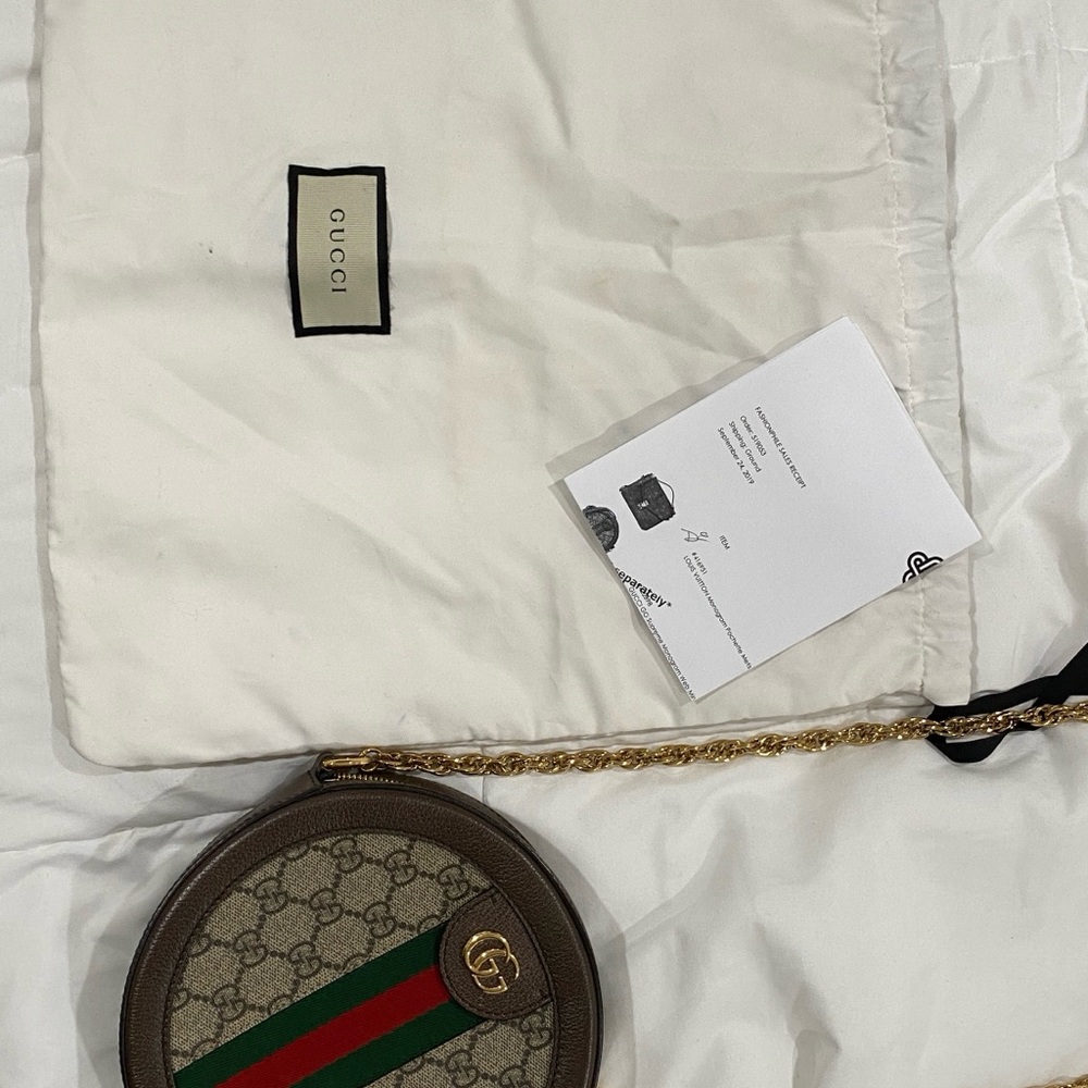 Gucci GG Supreme Web Mini Monogram Ophidia